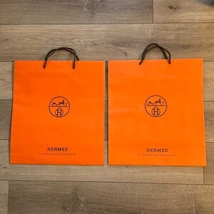 Authentic Hermes Gift Bag (Large)